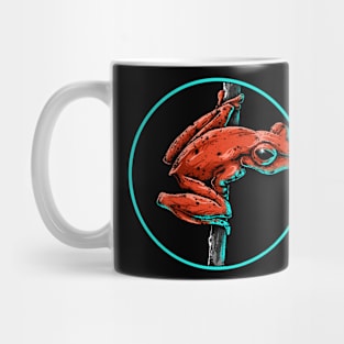 Neon Frog Mug